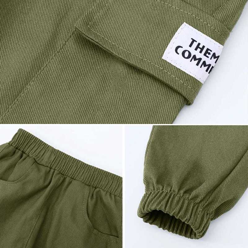 Spring and autumn boys fashion pants childrens letter sports pants teenagers casual thin sports pants for ages 4-12T250318
