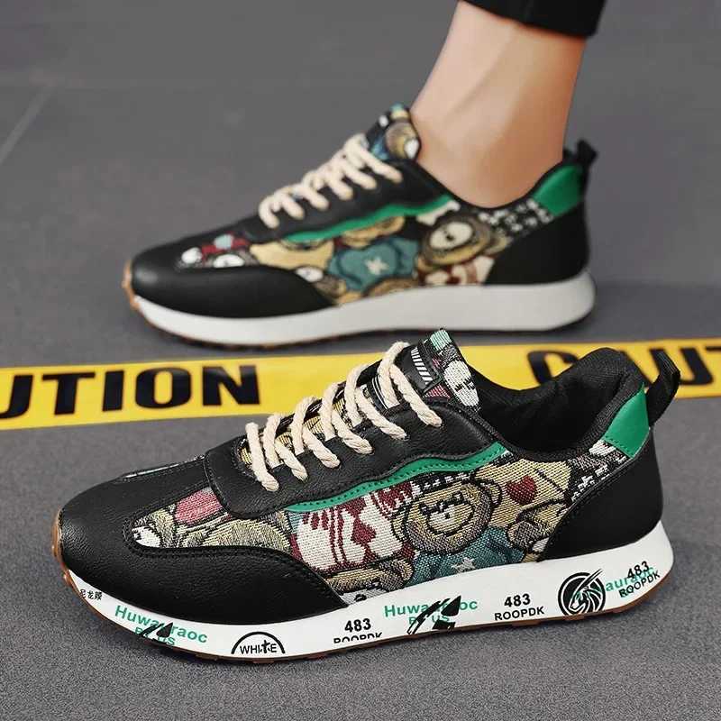 Men Casual Sneakers The New Fashion Trendy All-match Thick Bottom Comfortable Nonslip Wear-Resistant Spring and Autumn Main Push Z250319
