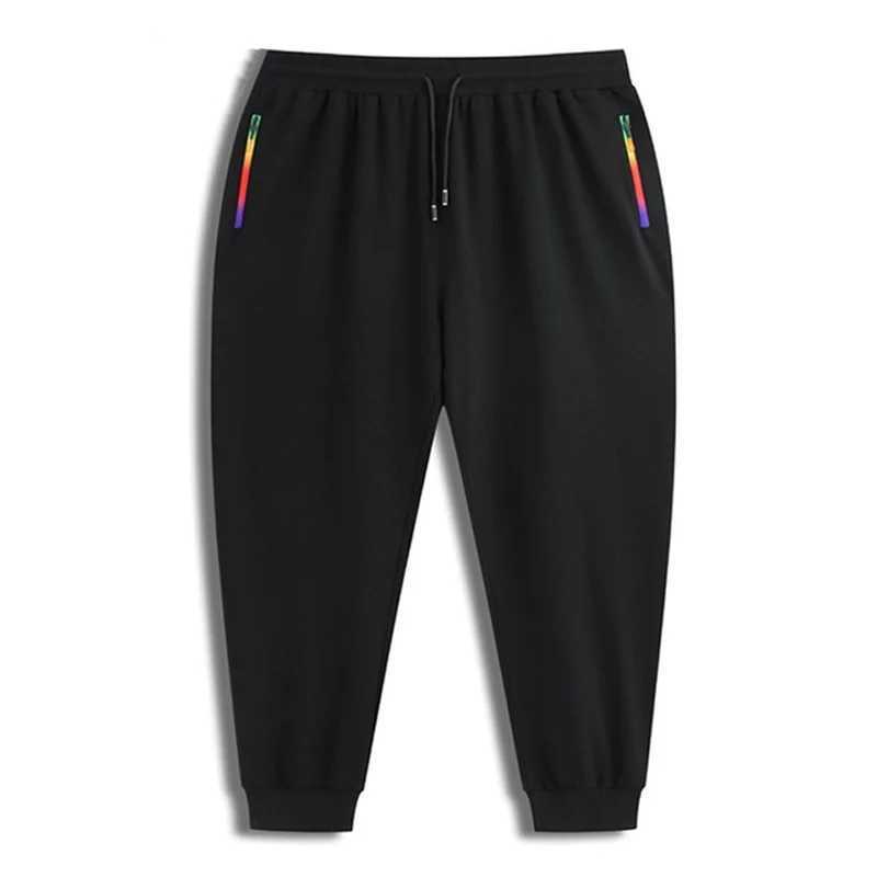Large size 10XL 14XL 15XL autumn Winter Men sweatpants sports pants man elasticity sweatpants black high street elasticity pants X250319