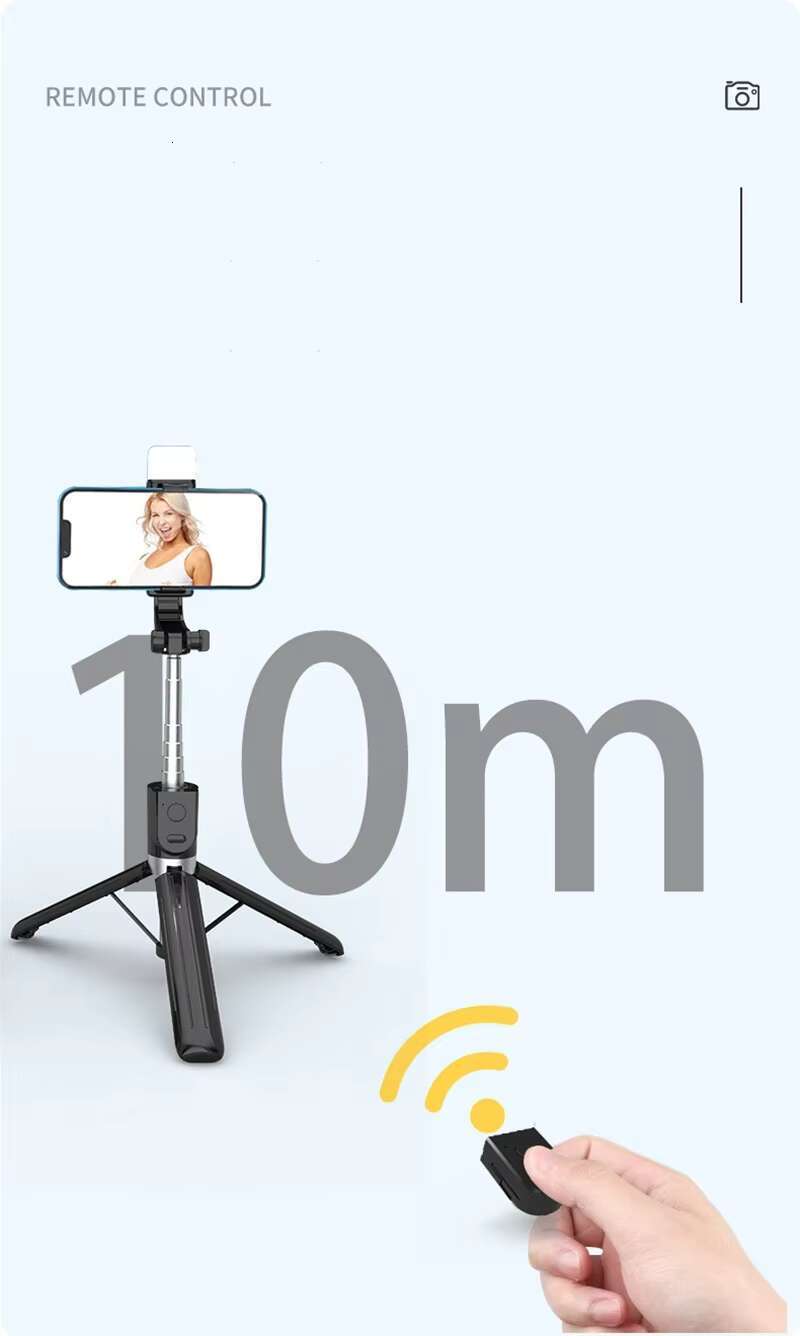 Portable 170cm Selfie Stick & Tripod Combo 360 Rotation Phone Holder Designed for Smartphones