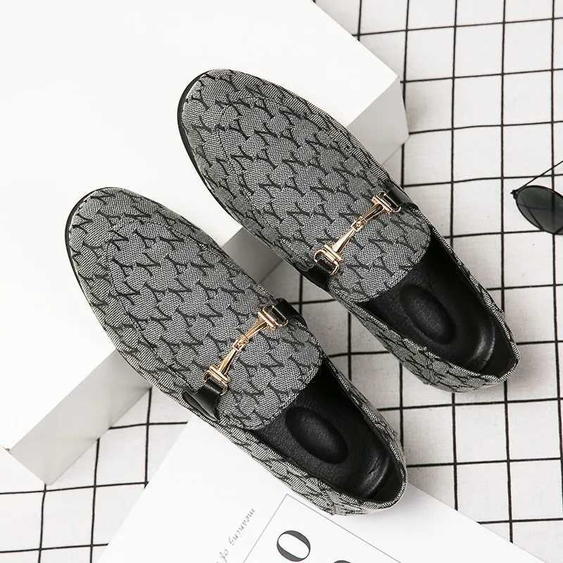 2024 Classic Luxury Mens Moccasin Shoes Fi Designer Mens Loafers Comfortable Flat Shoes Sliding Casual Mens Dress ShoesXJ250319