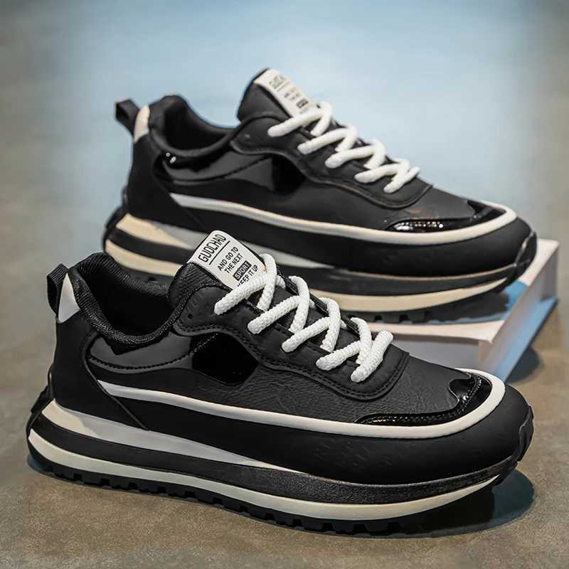 Mens Winter Street Style Platform Shoes M Punk Mens Shoes British Style Walking Sneakers Mens Casual Sneaker Y250318