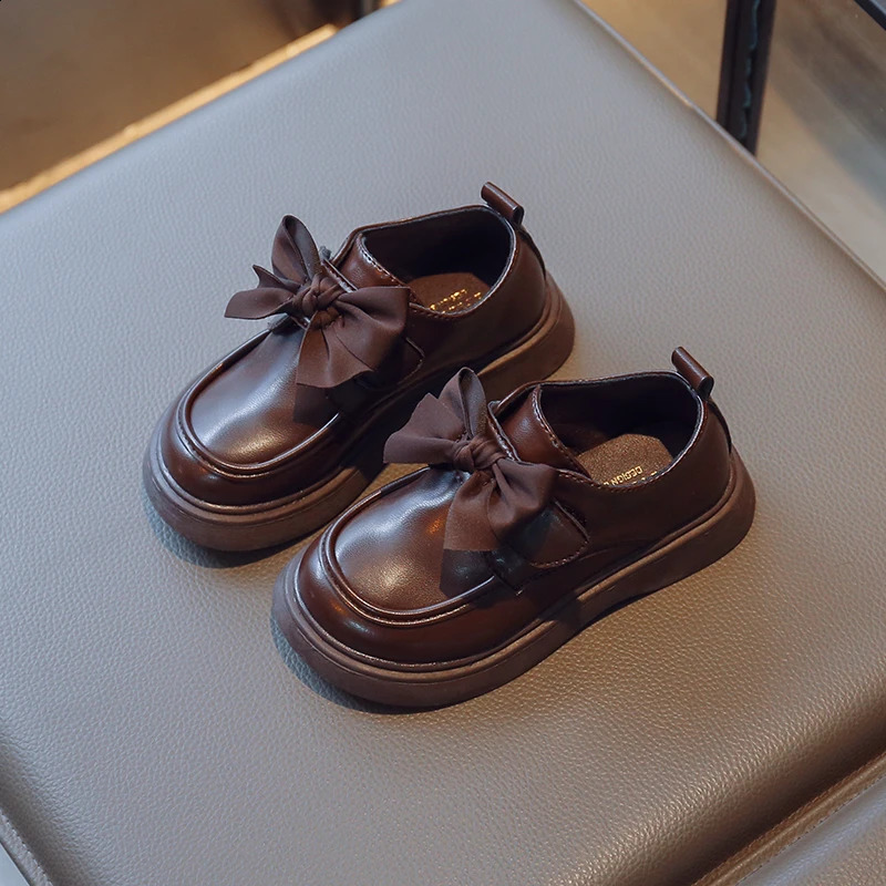 Vintage British version Baby shoes Mary Jane Platform Sold Childrens Loafer leather 250319