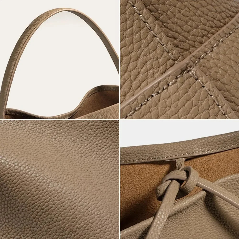 Hobo Bags for Women Vegan Leather Bucket Bags Minimalist Shoulder Handbag Leather Shoulder Bags for Women Large Bucket Tote 250317