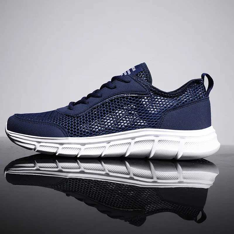 Summer mesh shoes mens sports shoes breathable lightweight mens casual shoes lace walking shoes Tenis Masculino Zapatillas Hombre Z250319