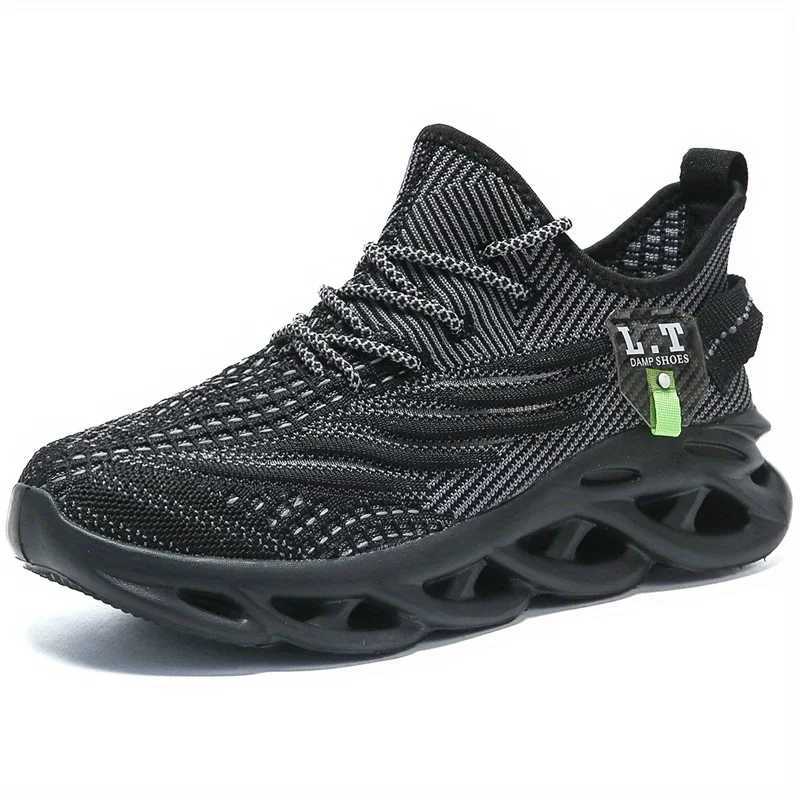 Mens Lightweight Fashion Plus Size Casual Sneakers Sports Mens Shoes Comfortable Breathable Shock Absorber Running Shoes Male Z250319