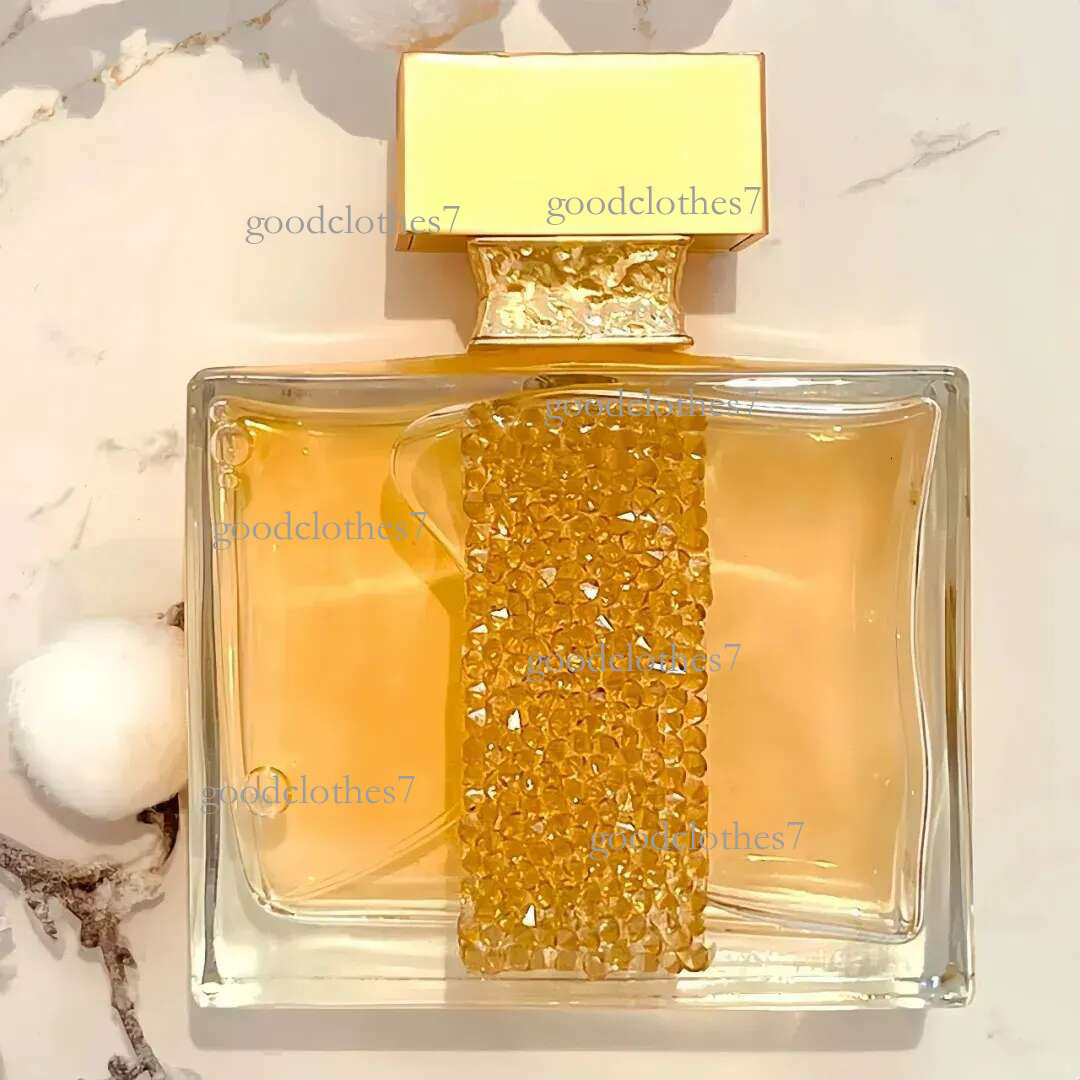 Designer 100ml Brand perfume Royal Muska Ylang in Gold 100ML Long Lasting Cologne Spray 3.4oz Men Women Neutral Perfume