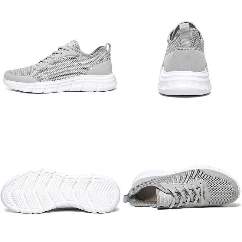 Summer mesh shoes mens sports shoes breathable lightweight mens casual shoes lace walking shoes Tenis Masculino Zapatillas Hombre Z250319