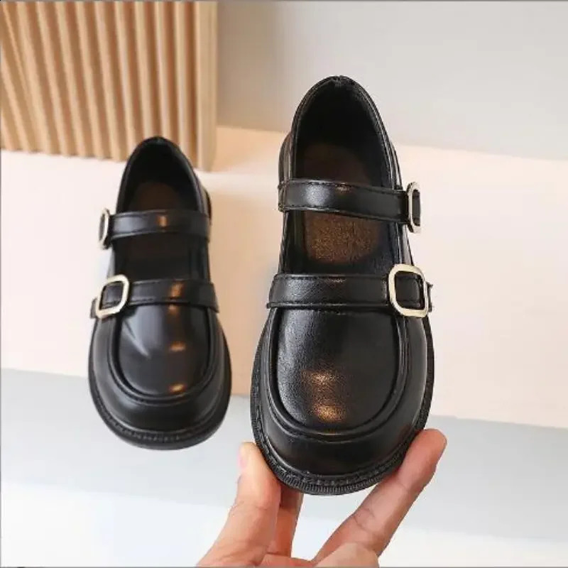 Children Casual Leather Shoes Fashion Unisex Candy Color Slipon Loafers For Toddlers Boys Girls Soft Light Moccasins 250319