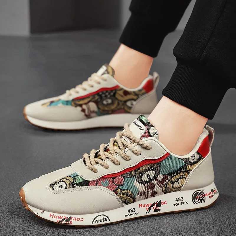 Men Casual Sneakers The New Fashion Trendy All-match Thick Bottom Comfortable Nonslip Wear-Resistant Spring and Autumn Main Push Z250319