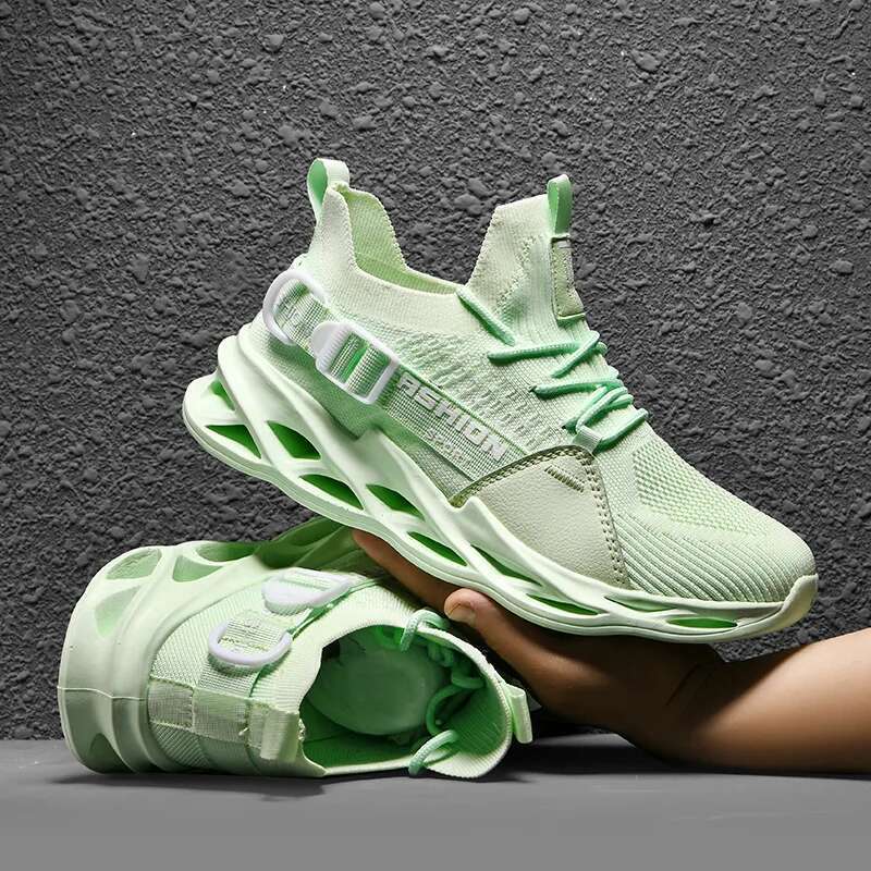 2025 new men's designer fashion blade lace up casual sports shoes trainer breathable lightweight sports shoes suitable for men
