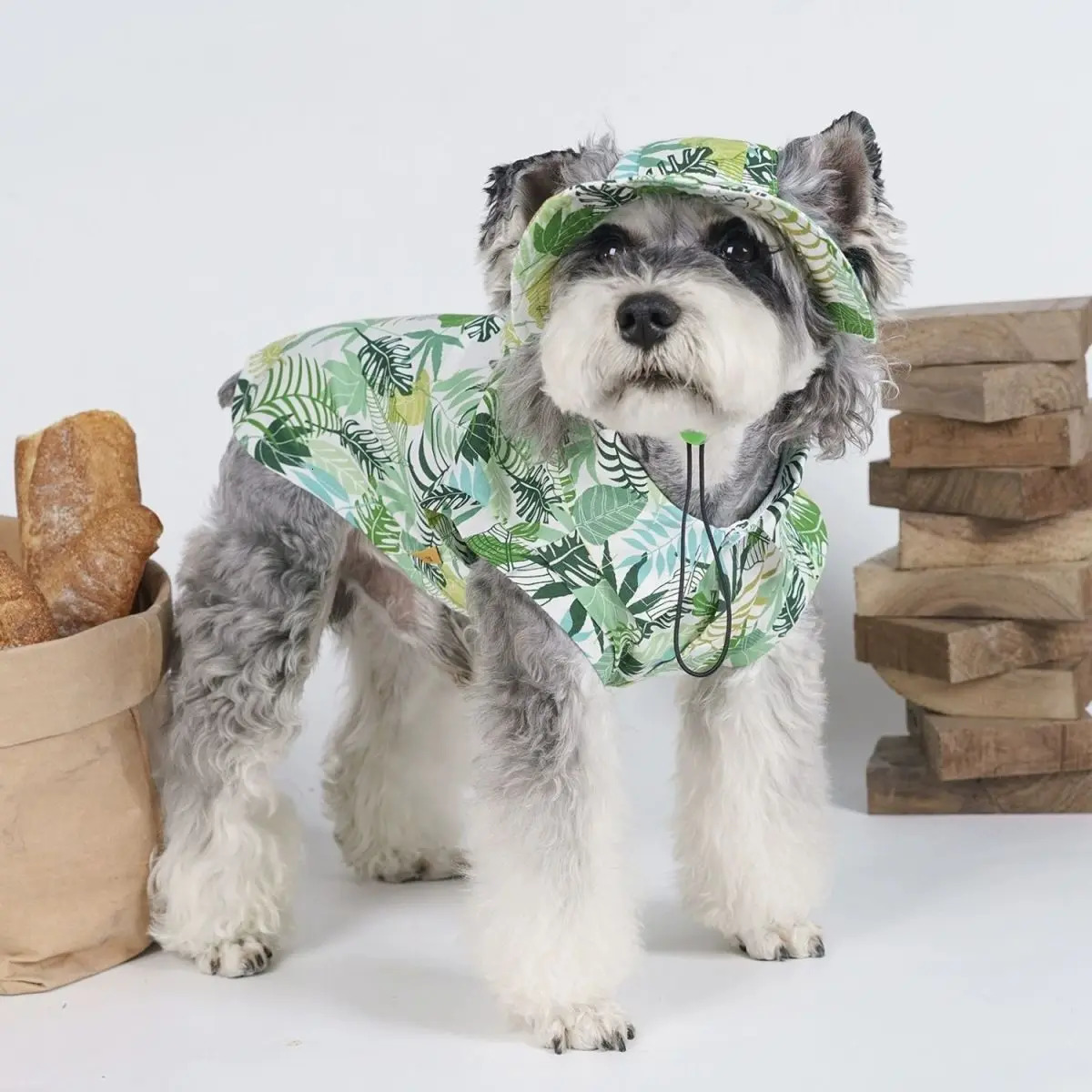 Summer clothing thin patterned cat and dog shirts vests 250318