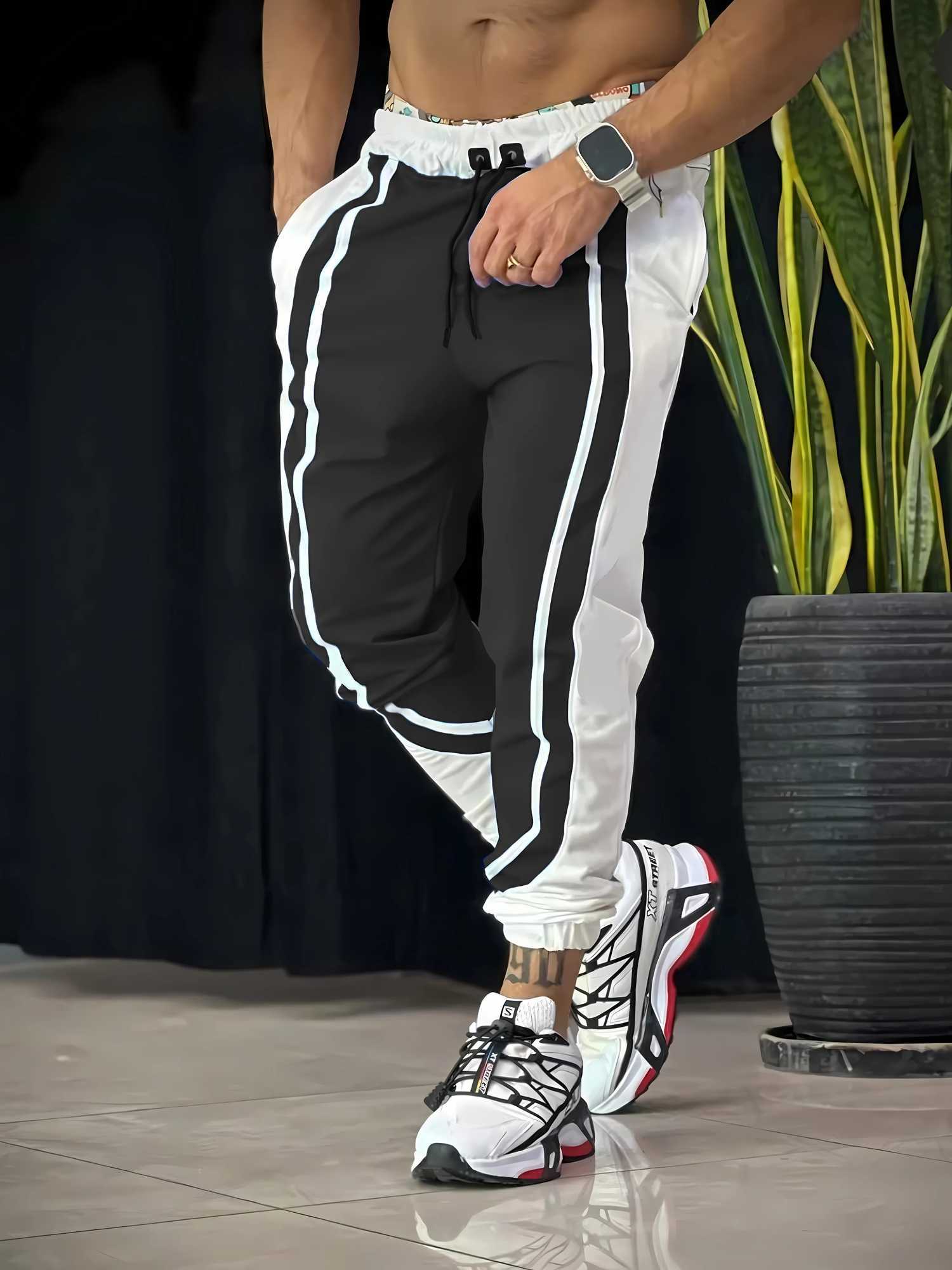 Summer mens casual sweatpants loose jogging pants X250319