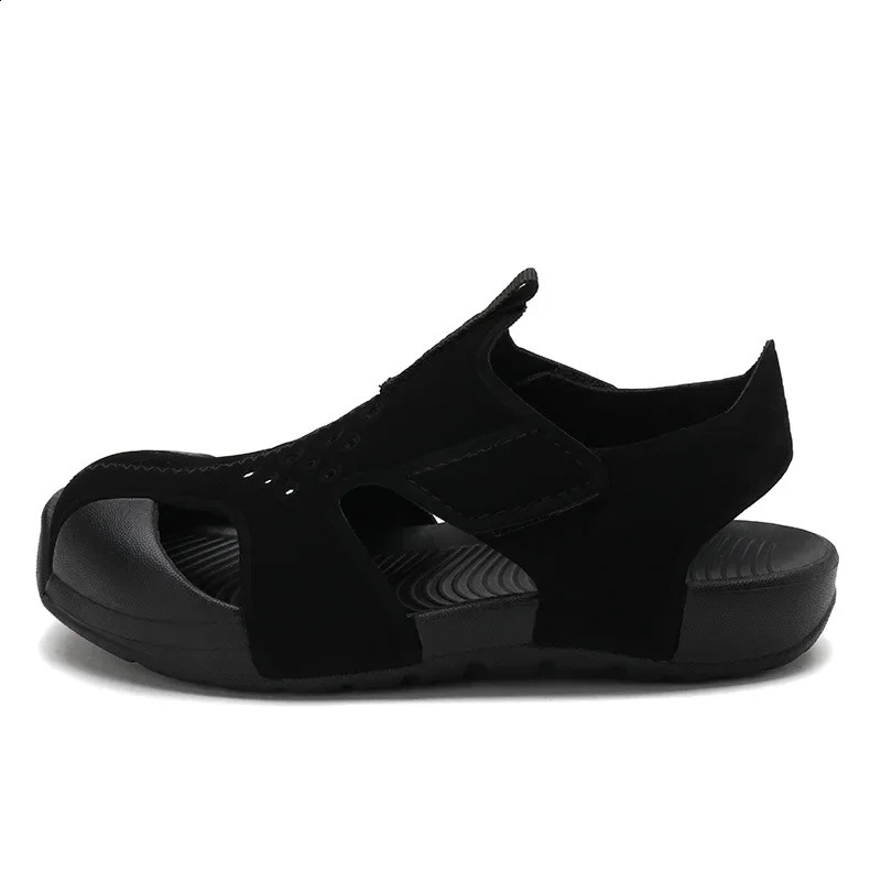 Childrens functional sandals childrens fashionable airplane shoes summer baby beach cool barefoot for boys and girls 250312