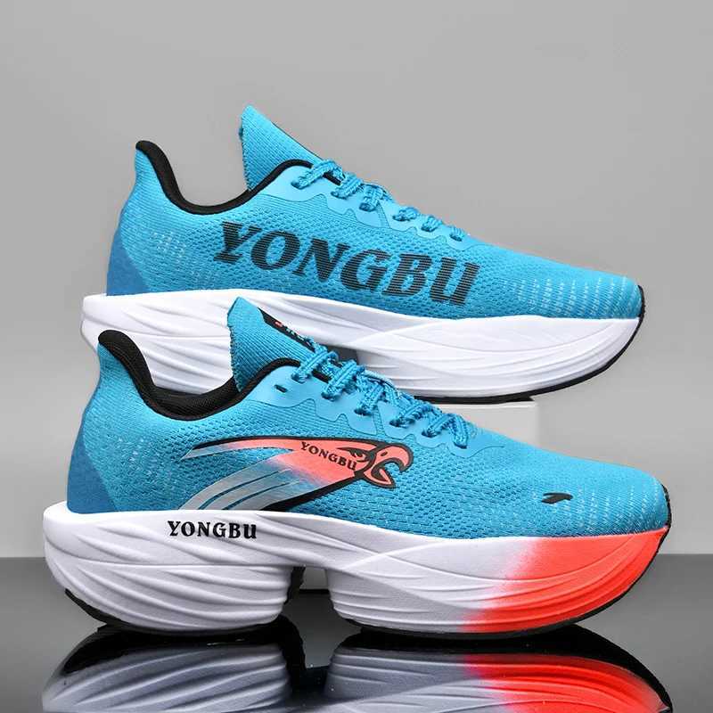 Marathon air cushion carbon board sports running shoes for men breathable and lightweight comfortable for women Non skin professional sports shoes Z25