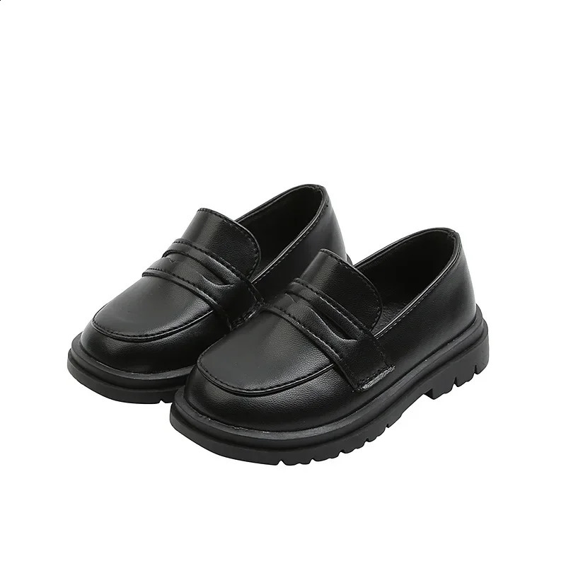 Childrens leather shoes suitable for casual sports boys girls childrens slippers school apartments and formal wedding occasions 2136 250319