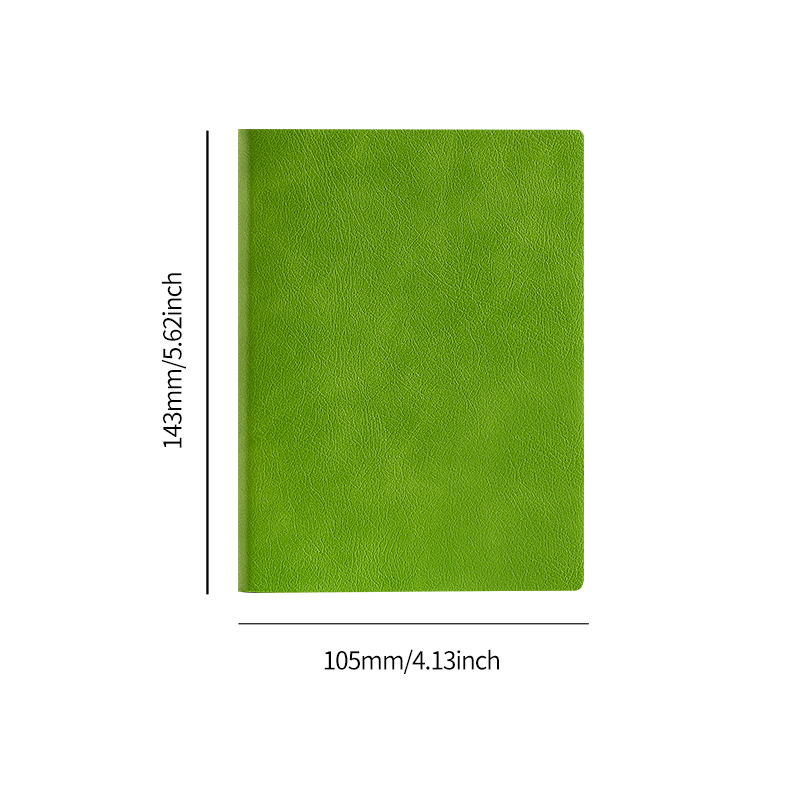 Spreadable Thick Paper Handbook Premium 640 Page Milk Brick Notepad for Artists & Sketchers