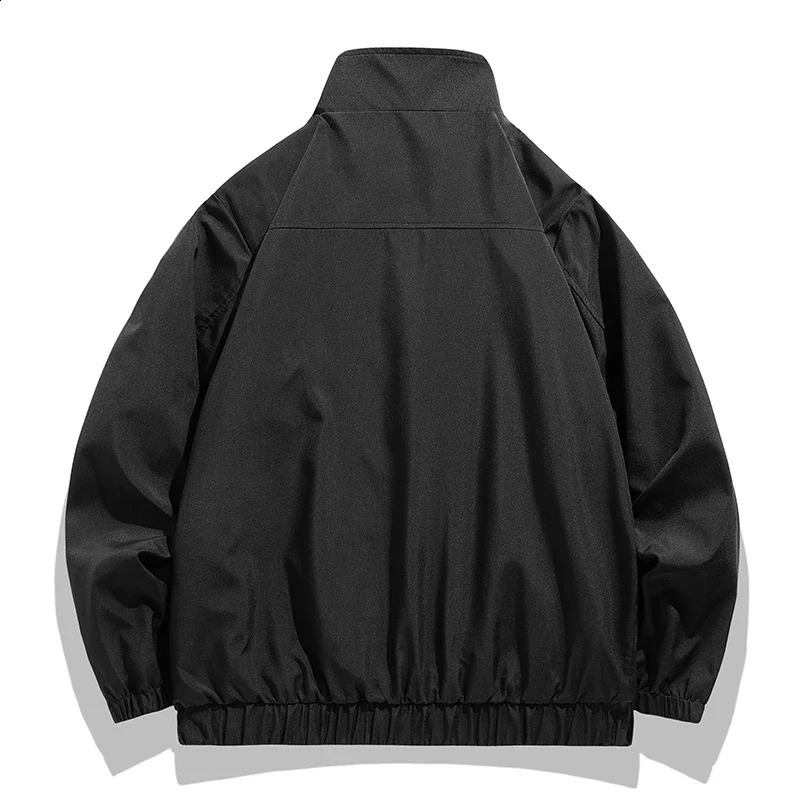 Plus Size 8xl 7xl Men Jacket Coats Spring Autumn Outdoor Windproof Black Gray Green Large 6xl 5xl Causal Windbreaker 250317