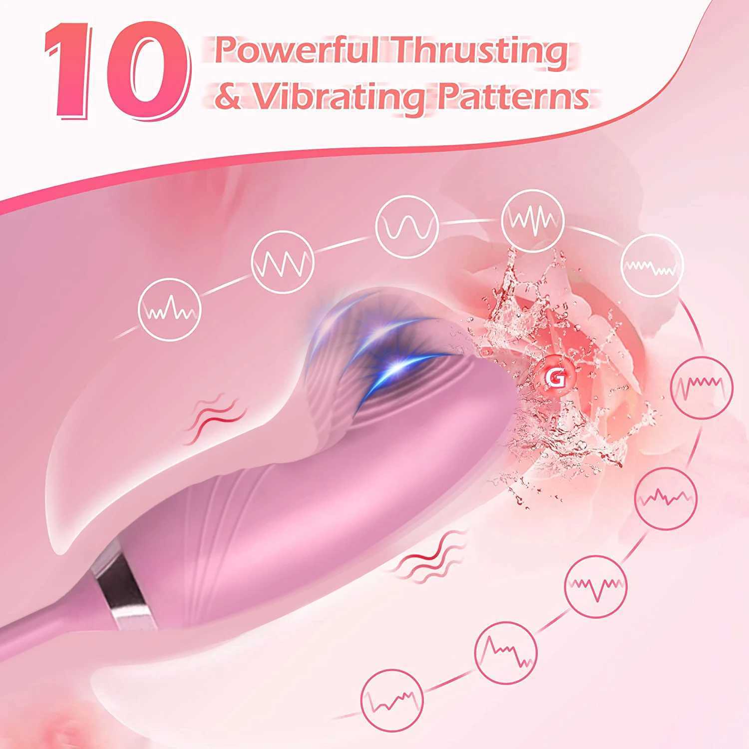 Clitoris suction cup vibrator female Nipples Clit stimulator finger swing G-spot vibrator female masturbator female sex toy W250319
