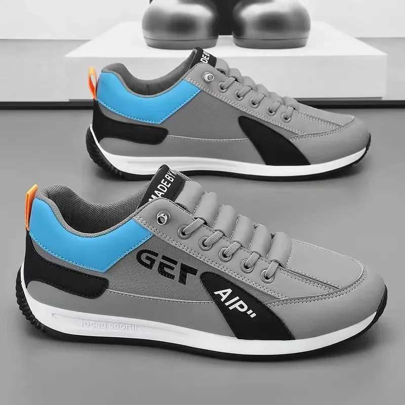 Mens Casual Shoes Platform Sneakers Lightweight Running Shoes Trend Breathable Walking Shoe Breathable Slip on Vulcanized Shoes Z250319