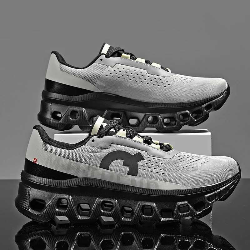 Fashion Trend Men Sneakers Professional Jogging Marathon Mens Running Shoes Casual Man Wear Resistant Odorless Sports ShoesC250403