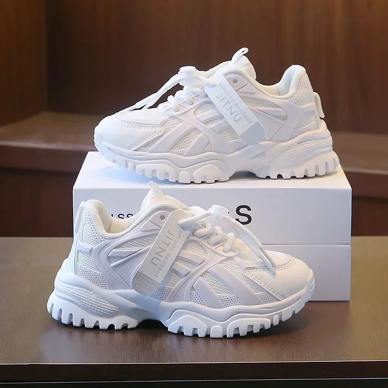 Children Dads Kid Tennis Sneakers Boys Glowing Shoes Kids Baby Girls Summer and Spring Toddler Shoes with Elevator Shoess 250319