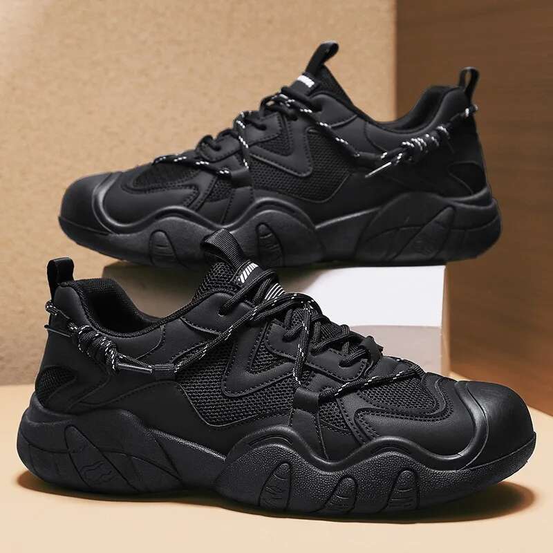 2025 New Men's Breathable Leisure Platform Sports Internet Celebrities Popular Network Designer Fashion Anti slip Mountaineering Shoes
