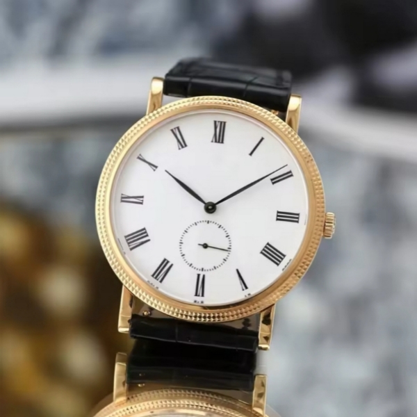 Top sell stainless watches Man Female watch Leather strap mechanical watch wrist watch 0032-2