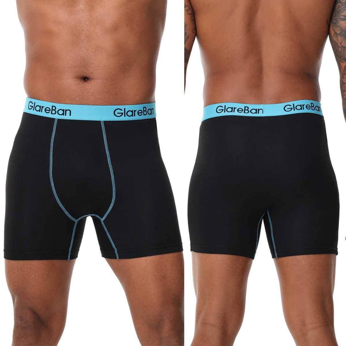 5pcs Pack Mid-Long Boxer Shorts Brand Briefs Style Men Panties Underwear Male And Underpants For Homme Luxury Set Box Slips X250319