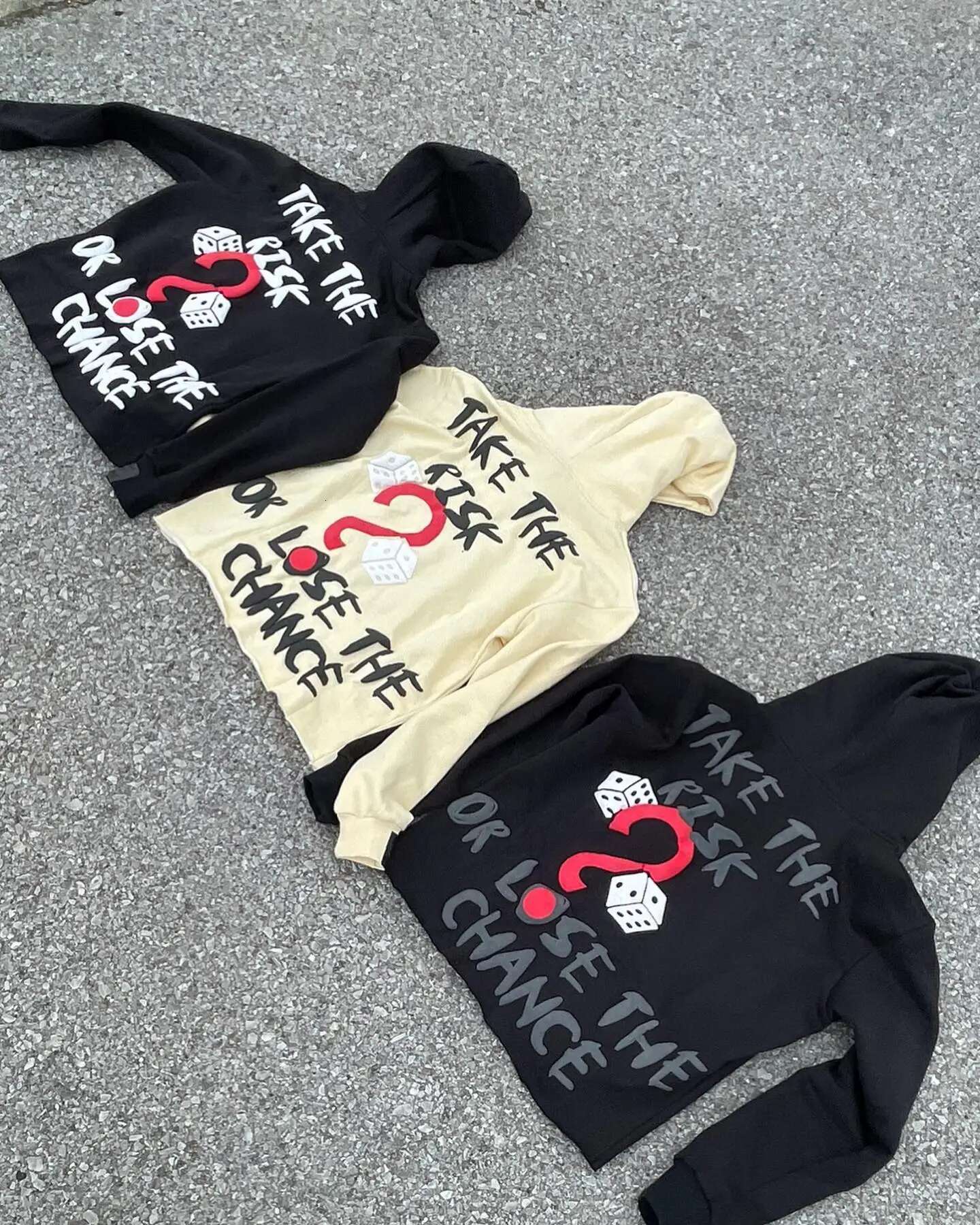 Streetwear Y2k Sweatshirt Hip Hop Lucky Kiss Graphic Print Oversized Women Haruku Gothic Pullover Hoodie Clothes