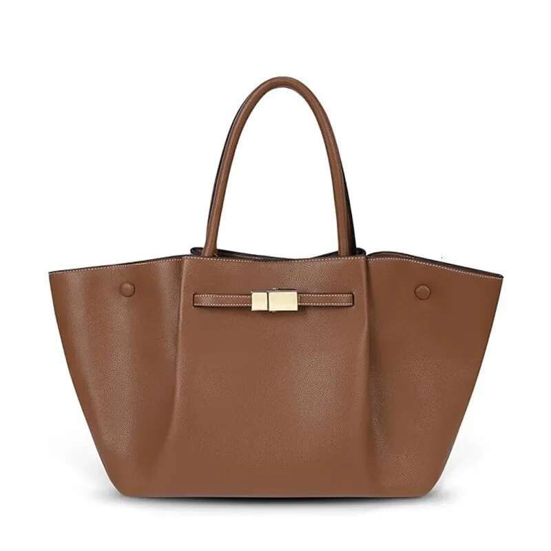 New Large Capacity Women's Single Shoulder Tote Bags Simple Temperament Senior Sense Crossbody Bag