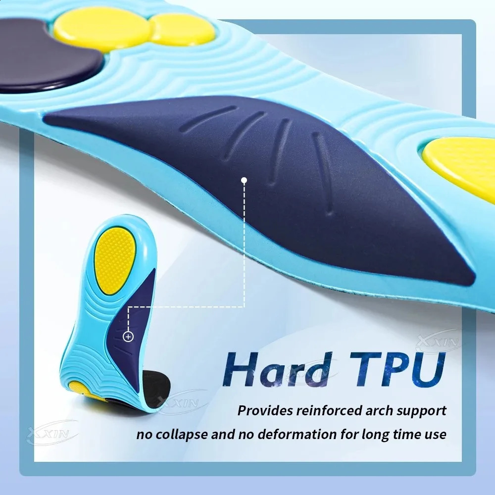 2Pairs Latex Sport Insoles for Women Men Soft Foot Support Shoe Pads Breathable Orthopedic Sport Insole Feet Care Insert Cushion 250319