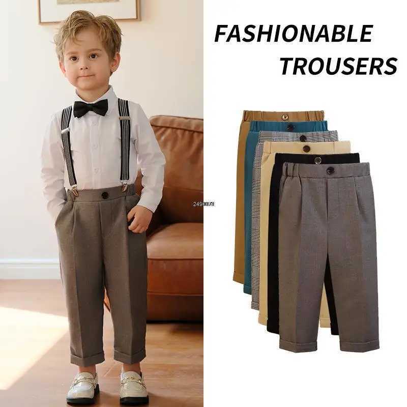 Official Trouser for School Boys Children Kids Photography Pants for Big Boys Classic Fashion Pants CostumeT250318