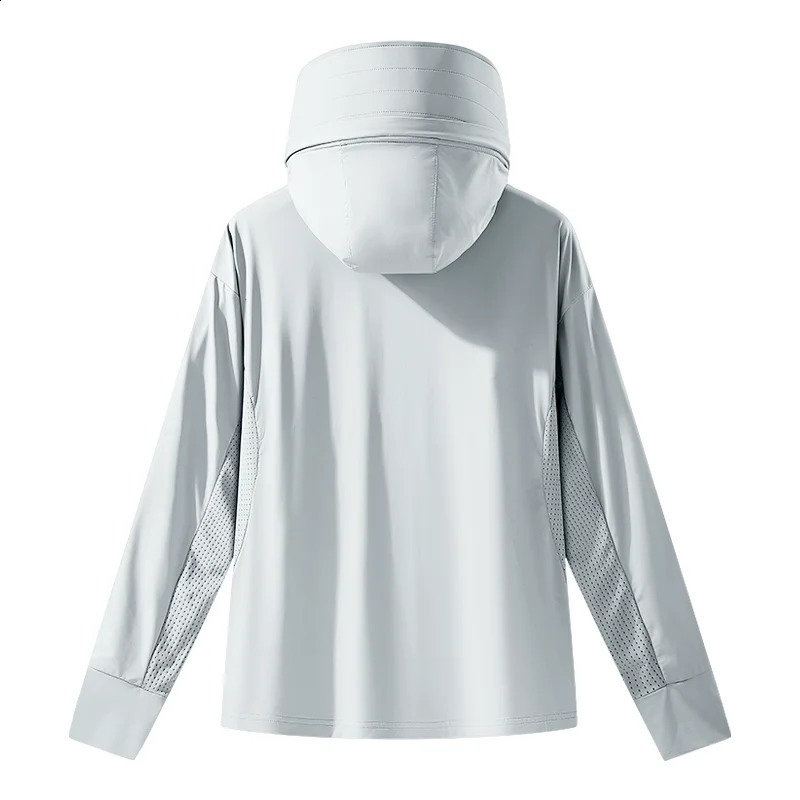 LNGXO unisex summer UV resistant jacket outdoor quick drying sun protection windproof mens and womens hiking camping rock climbing 250317