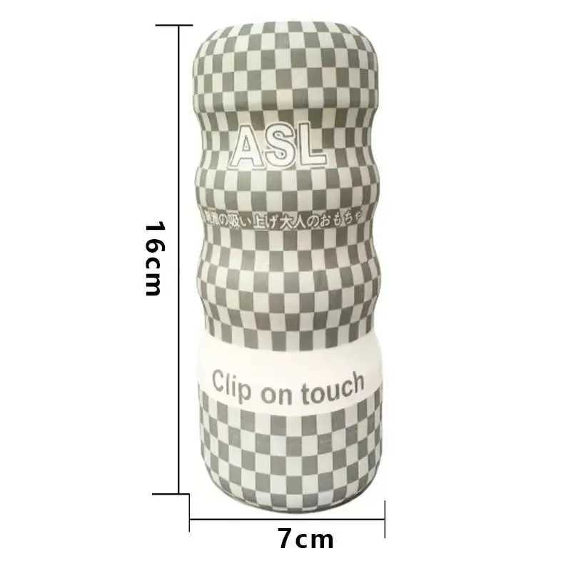 Male soft rubber snail climax plane cup mouth sucking masturbator manual trainer true yin inverted mold clamping adult sex toysXJ250319