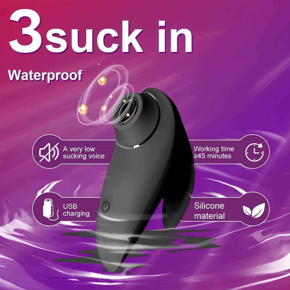 Suction vibrator for female oral cavity Nipple clitoral stimulator vacuum suction vibration vagina female masturbation adult sex toys W250319