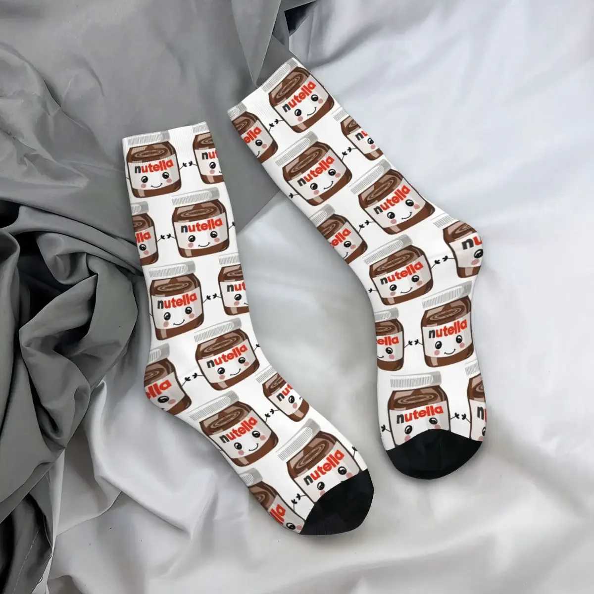 Nutella Cutie Socks Harajuku Super Soft Socks Four Seasons Mens Gift Accessories X250319