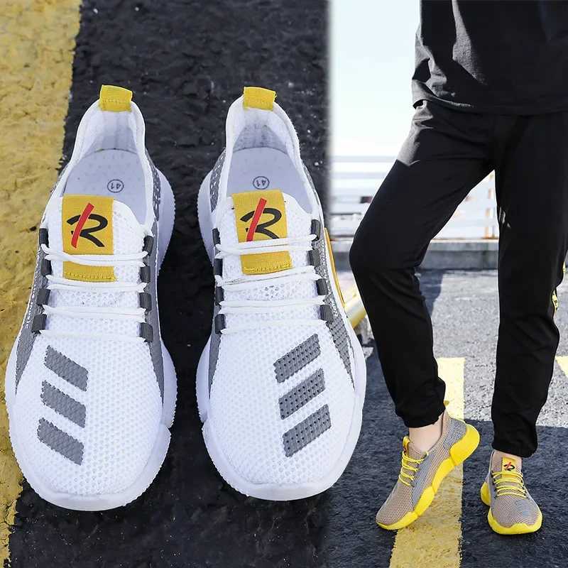 2024 mens vulcanized shoes breathable air mesh sports shoes mens comfortable walking shoes mens Tinian shoes mens shoes basket mens shoes Z250319