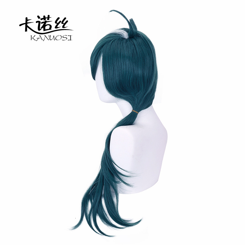 Cano Genshin Impact, Kaya Cosplay Wig, Westerly Knights, Layered And Dyed Long Hair Style