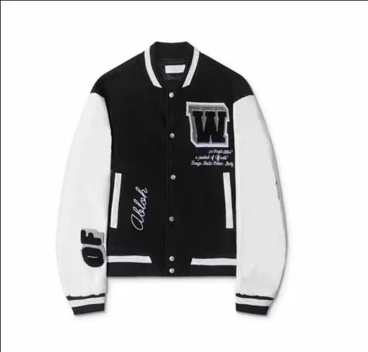 Printed Womens Jackets Hip Hop Loose Baseball Uniforms of 250317
