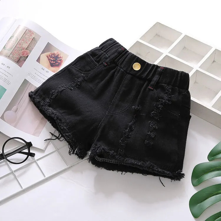 100-150 Cm Summer Girls Casual Shorts Baby Kids Children Wear 250319