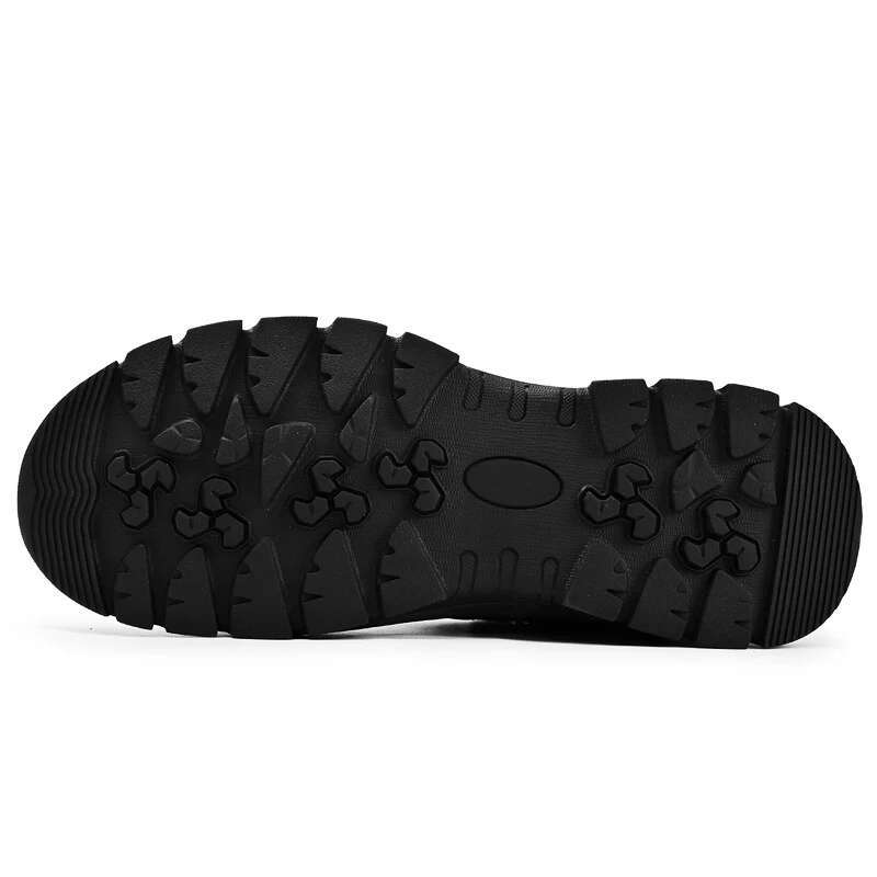 2025 New Outdoor Hiking Men's Thick soled Wear resistant Designer Fashion Sports and Leisure Waterproof and Anti slip Walking Shoes