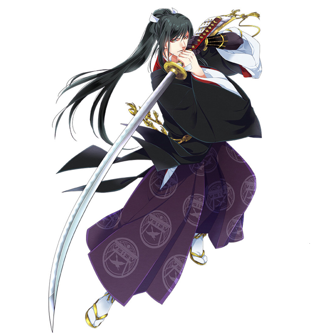 And Swords Dancing In Chaos, Taro Taro, Versatile Ancient Costume, Double Long Sideburns, Large Ponytail Braids, Anime Cosplay Wig