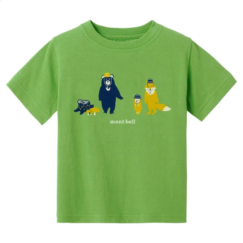 2025 Summer Childrens T-shirt Fashion Cartoon Printed Boys T-shirt Outdoor Sports Quick Drying T-shirt Girls Costume 250319