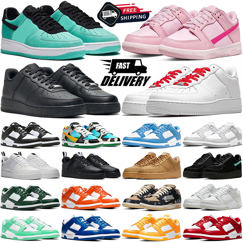 free shipping shoe running shoes classic sneakers utility white black wheat womens mens trainers men women outdoor sports sneaker size 36-47