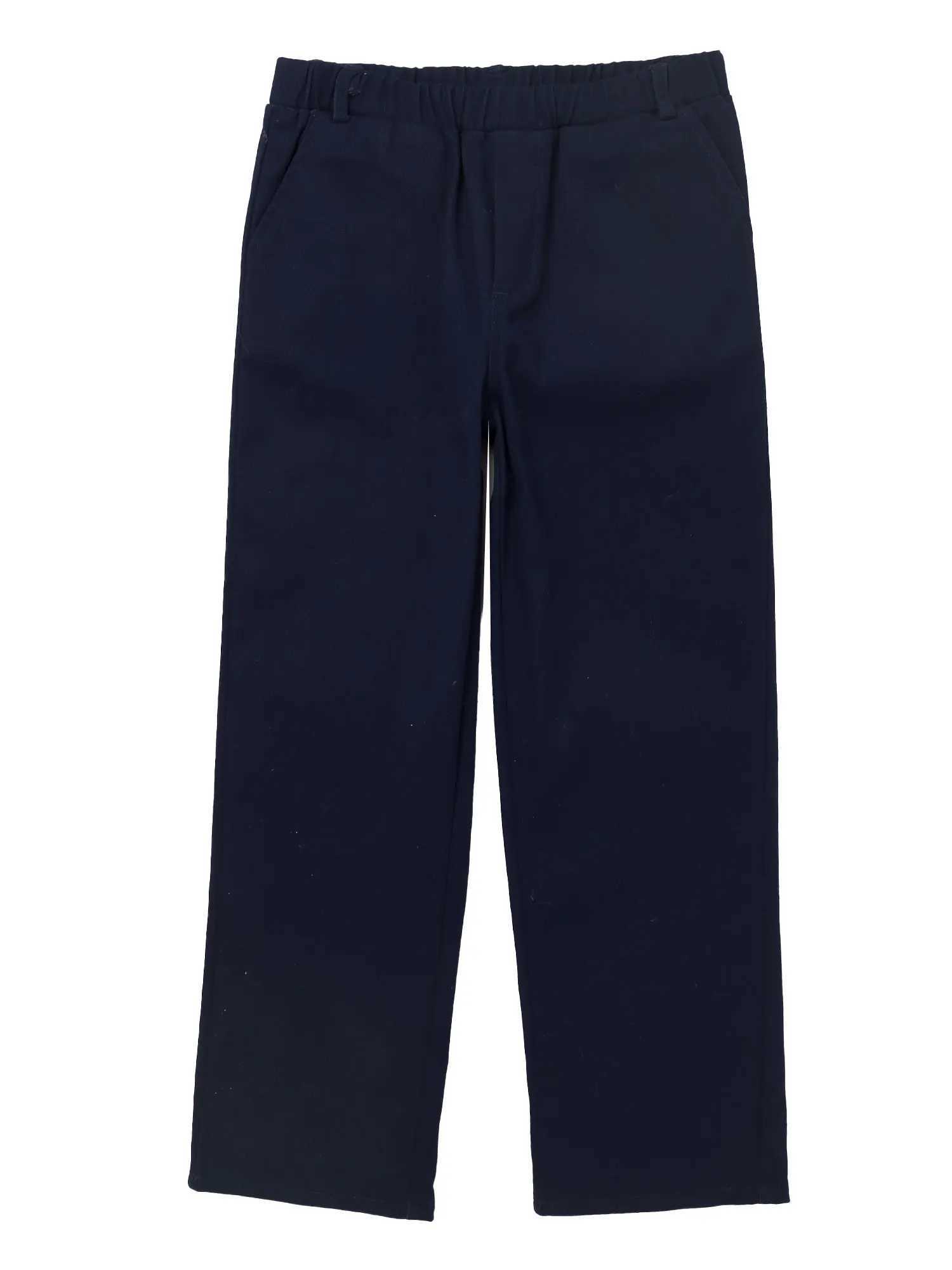 Spring and Autumn Childrens Boys Trouser Elastic Band Loop Pants School Boys Official Wedding Birthday Party Performance Costume NewT250318