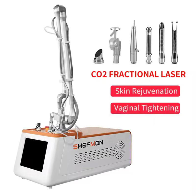 Professional Co2 Fractional Laser Skin Resurfacing Anti Aging Wrinkle/laser Pigment Removal/scar Removal Vaginal Tightening Machine