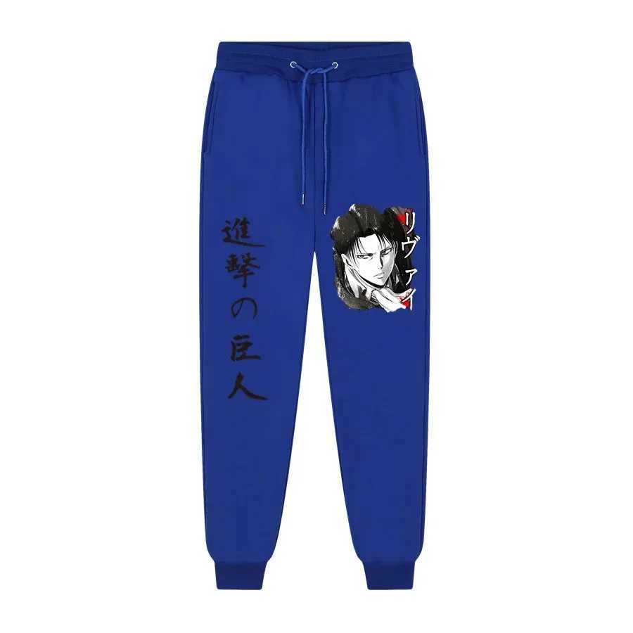 Anime Attack on Titan Fashion Printed Harajuku Mens Comfortable Fleece Trousers Jogging Mens Casual Sports Pants S-3XL X250319