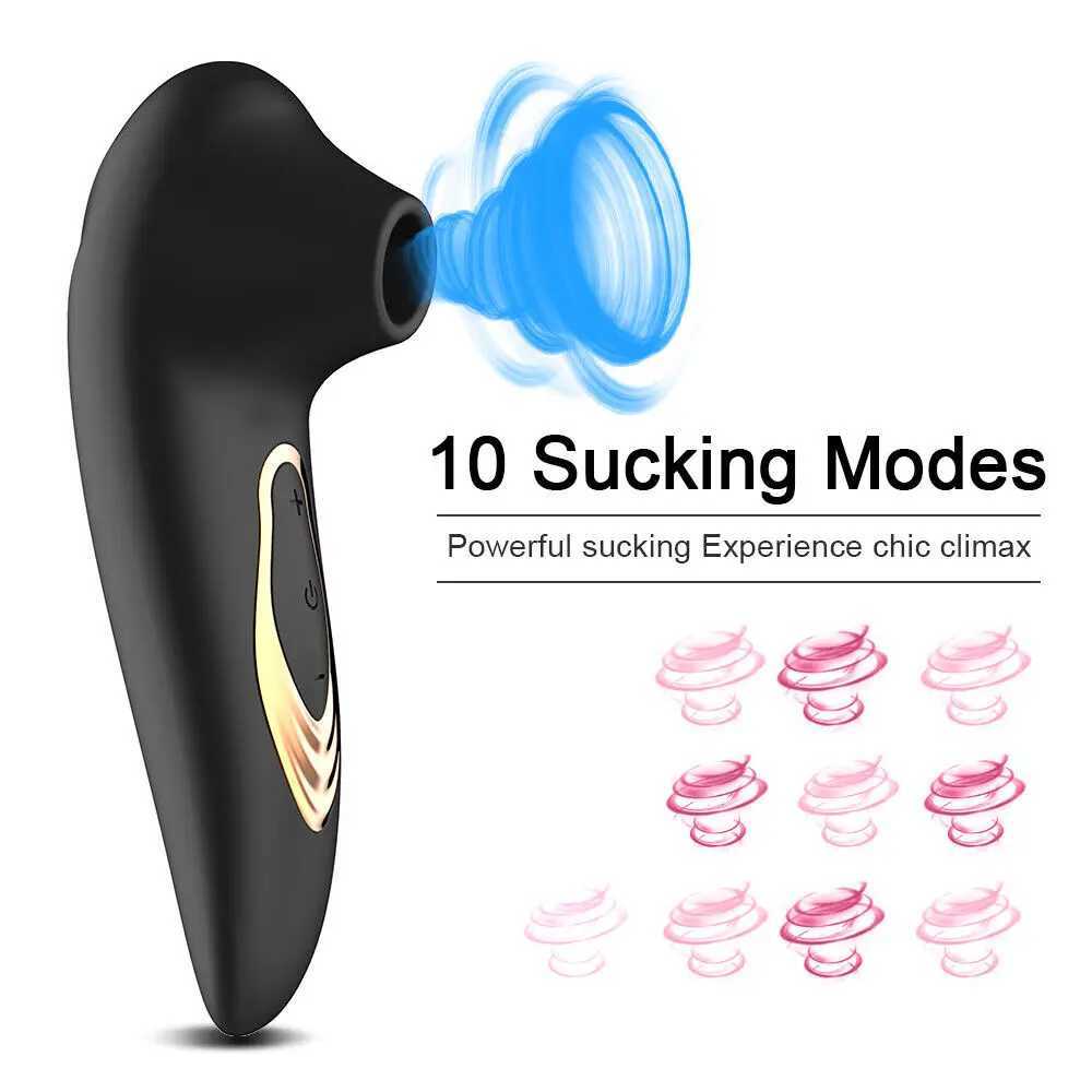 Female suction vibrator female clitoris Nipple oral masturbator vaginal G-spot vacuum massager female sex toy adult product W250319