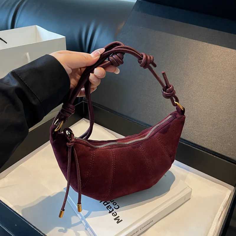 New Arrival Newly designed womens luxury bag ladies red shoulder homeless bag velvet cross tote bag side wallet clutch T250318
